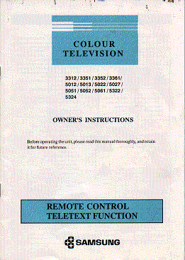 jvc c-s2191ekt  television    instruction manual users guide