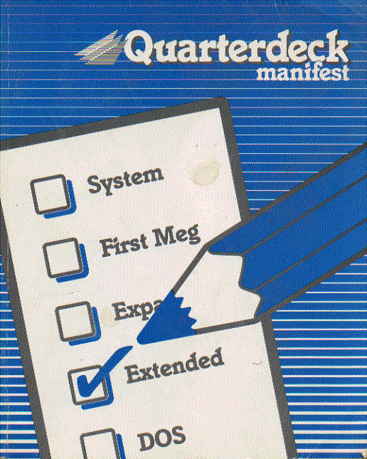 quaterdeck manifest  instruction manual users guide