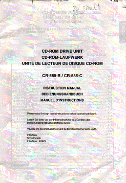 original owners manual