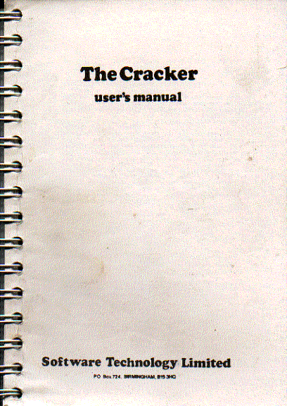 the cracker instruction manual
