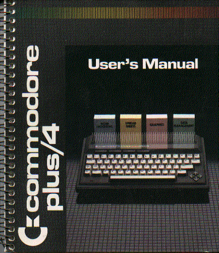 commodore plus four  instruction manual
